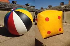 Large Inflatable Balls & Dice   